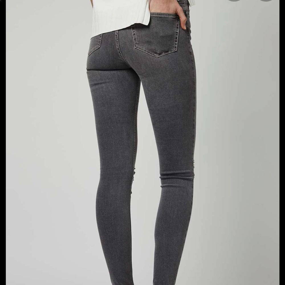 TopShop Light Grey Jamie Jean